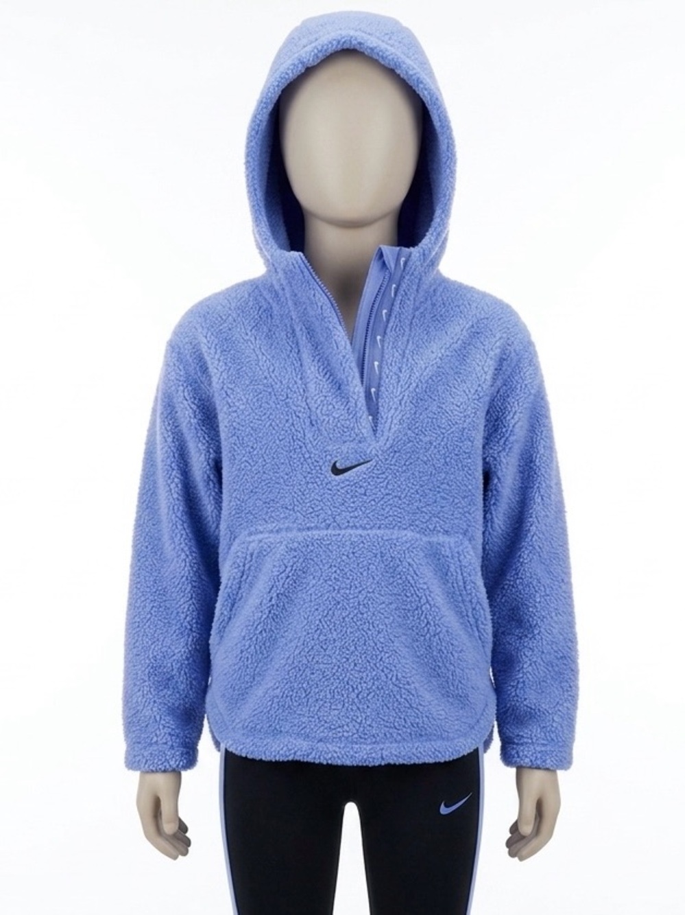 Nike High-Pile Fleece Older Kids' (Girls') Therma-FIT Training Jacket